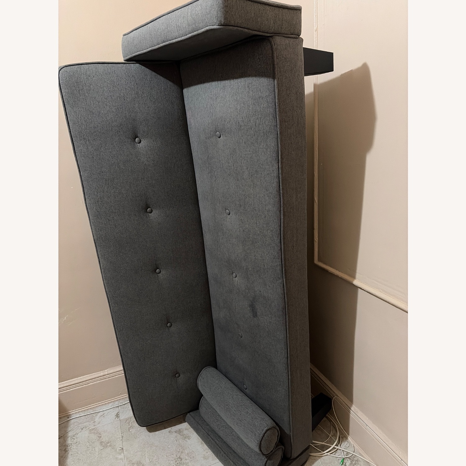 Dark Gray Futon  - image-6