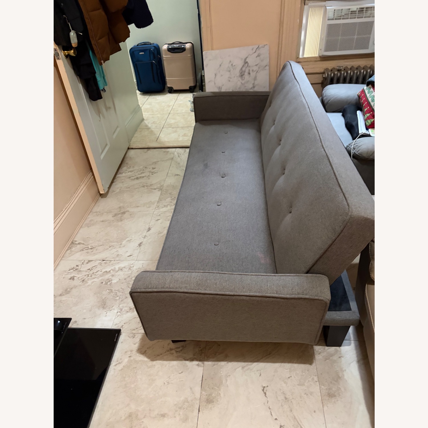 Dark Gray Futon  - image-1