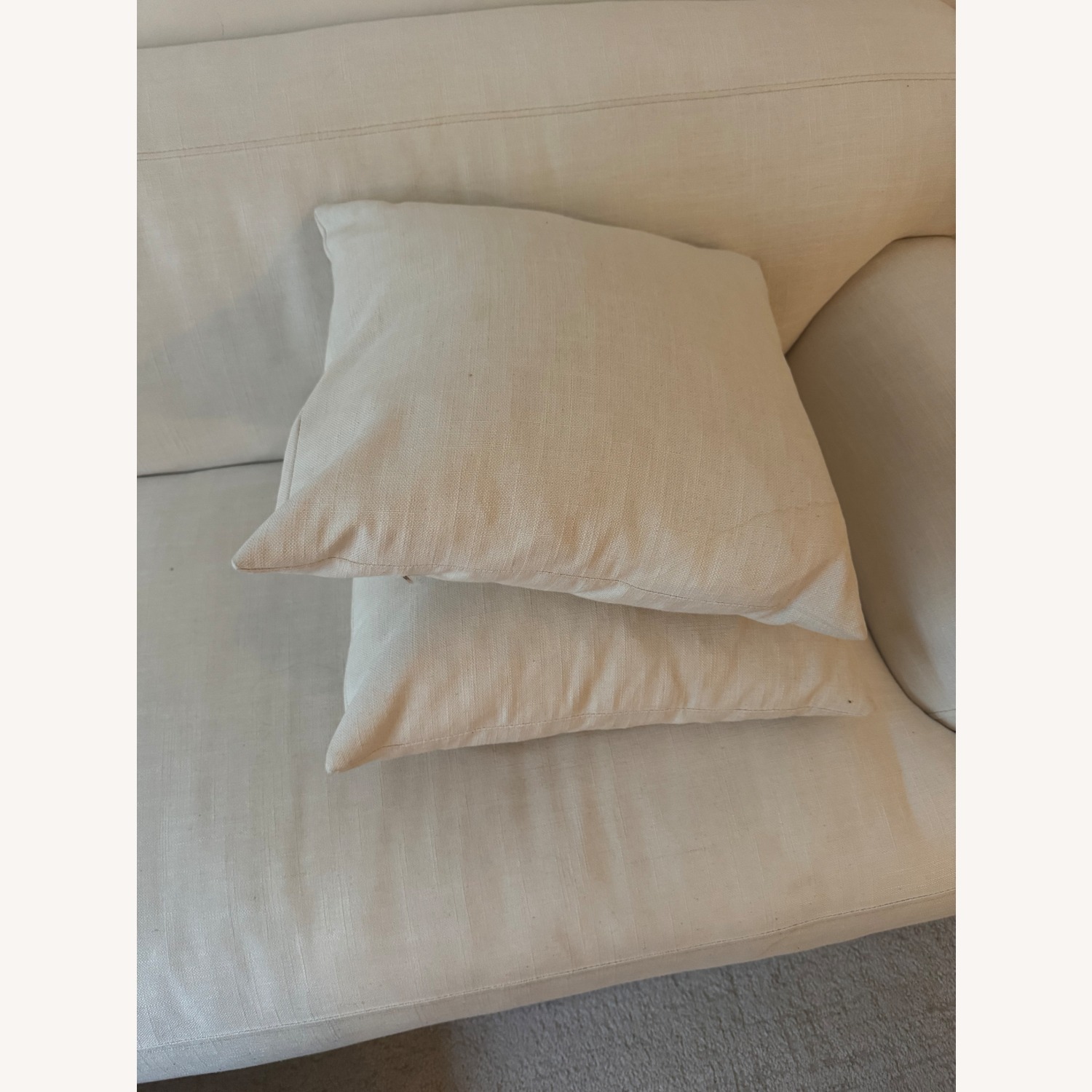 Article Abisko White Fabric 2 Piece Sectional - image-2