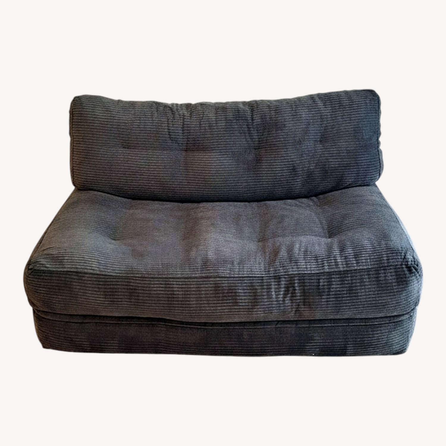 Habitway Dark Gray Fabric Sleeper Sofa - image-0