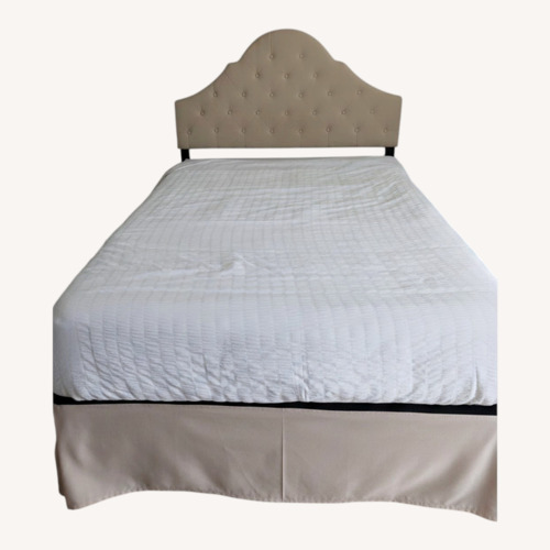 Used Aleid Upholstered Standard Storage Bed for sale on AptDeco