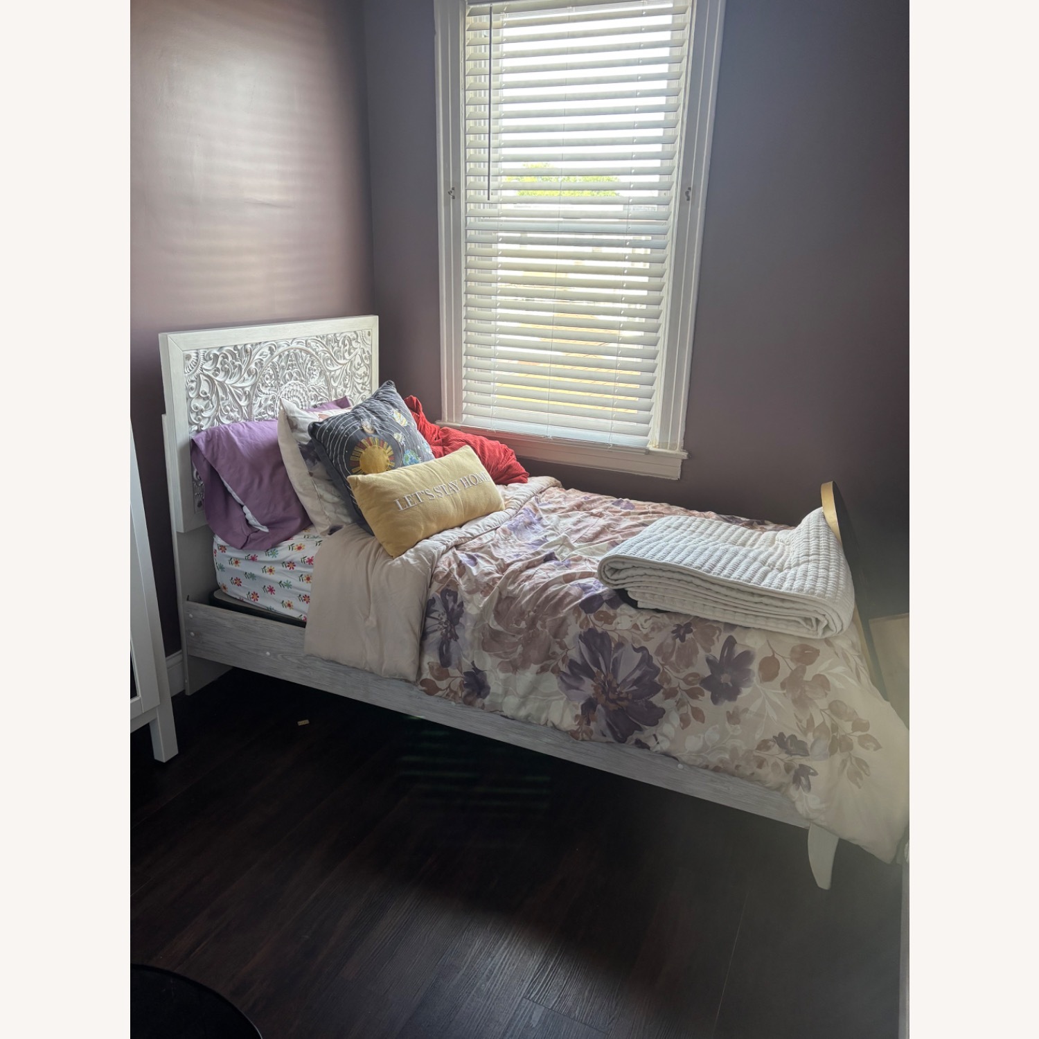 Ashley Furniture Paxberry Natural Twin Bed - image-1