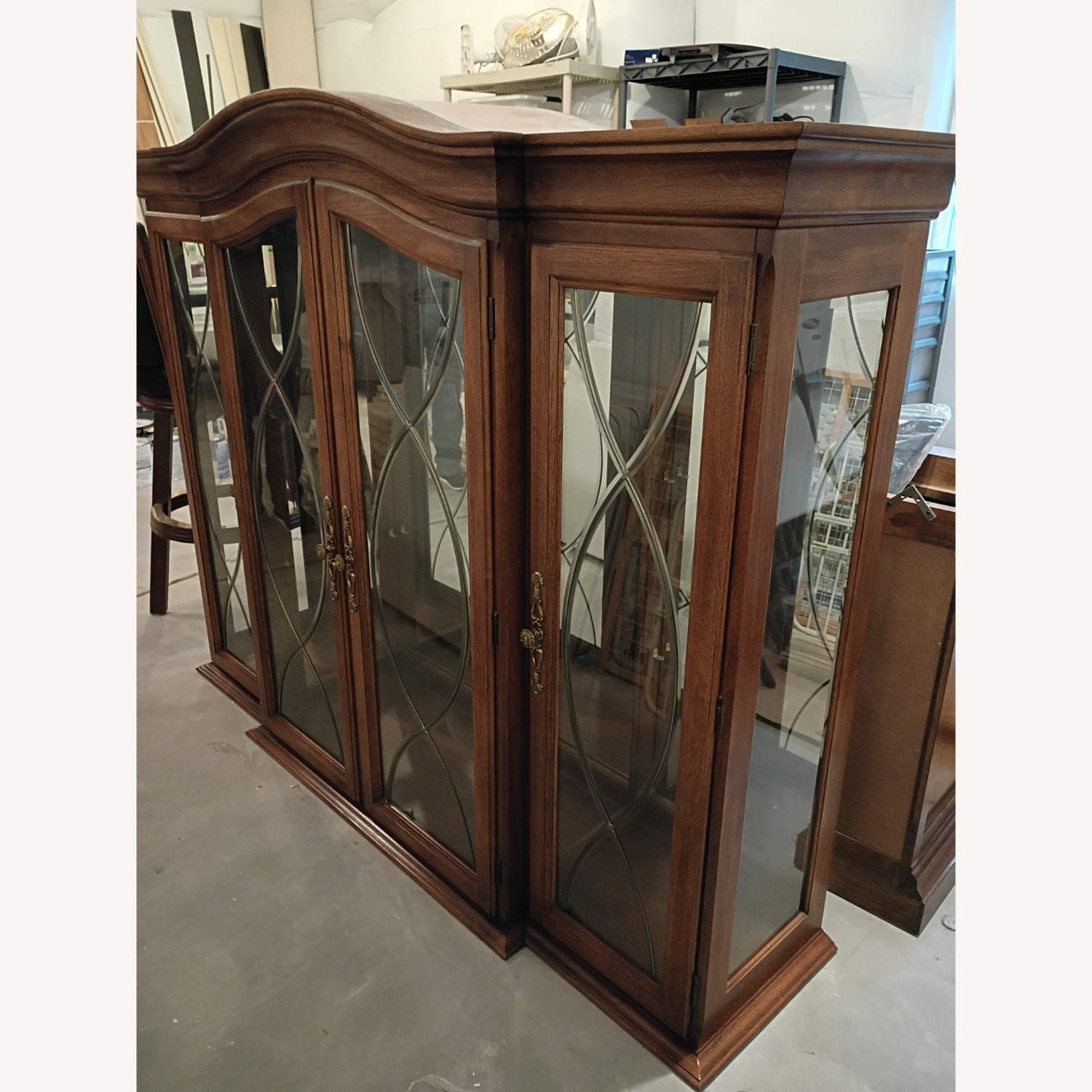 China Cabinet Credenza Lighted - image-2
