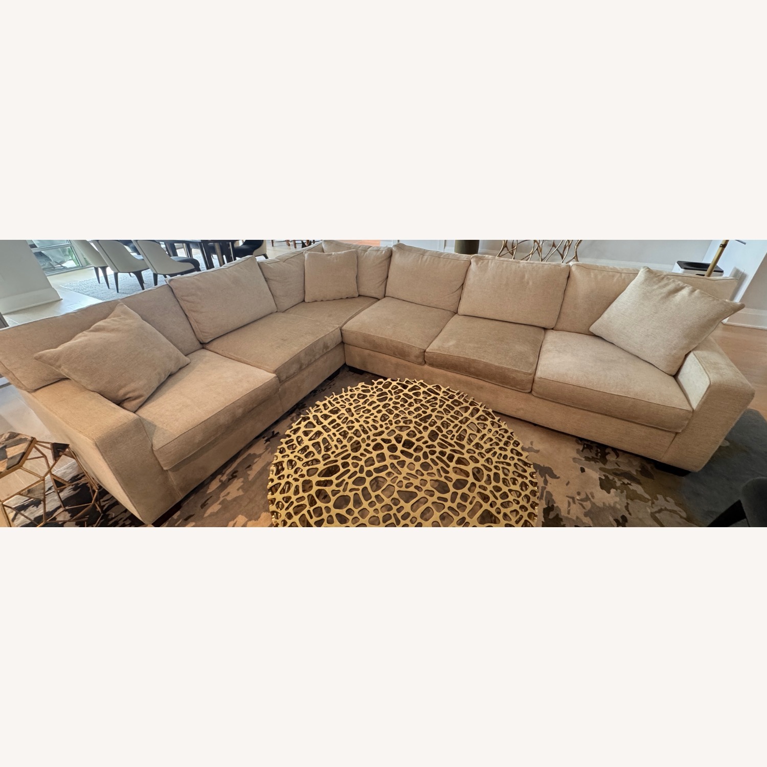 Designer-Sourced High-End Sectional Sofa - image-1