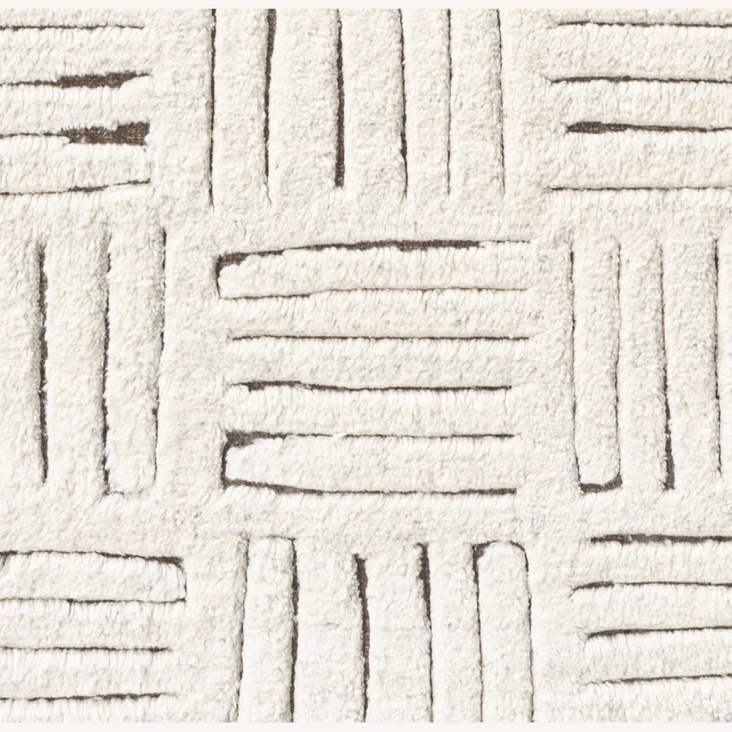 Restoration Hardware Basanti Rug 9' × 12' Marled Ivory/Charcoal - image-27