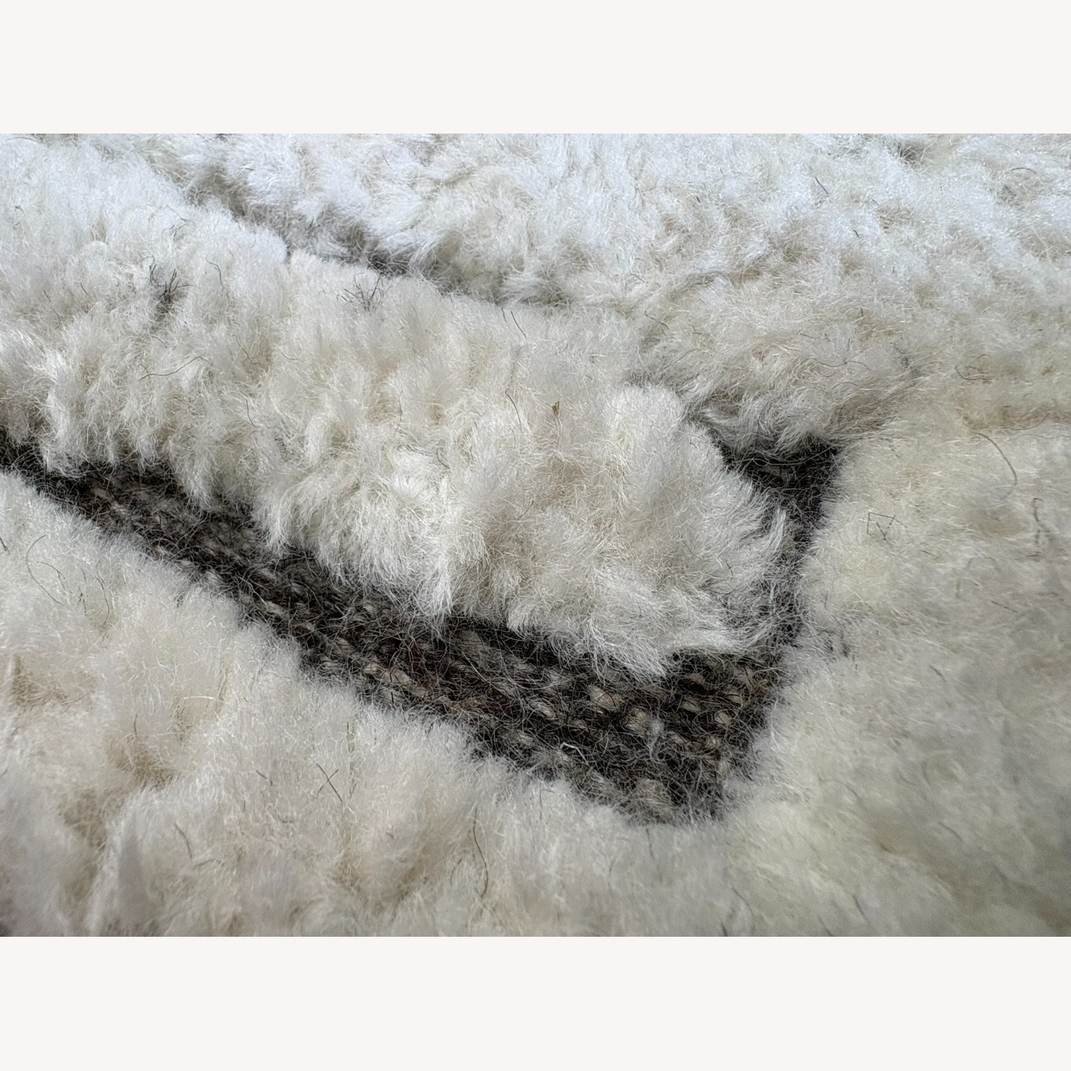 Restoration Hardware Basanti Rug 9' × 12' Marled Ivory/Charcoal - image-19
