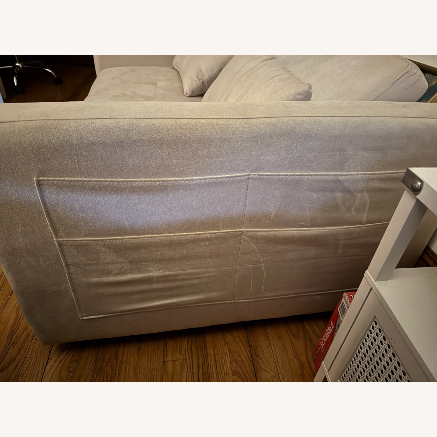 Natural Velvet Sleeper Sofa - image-2