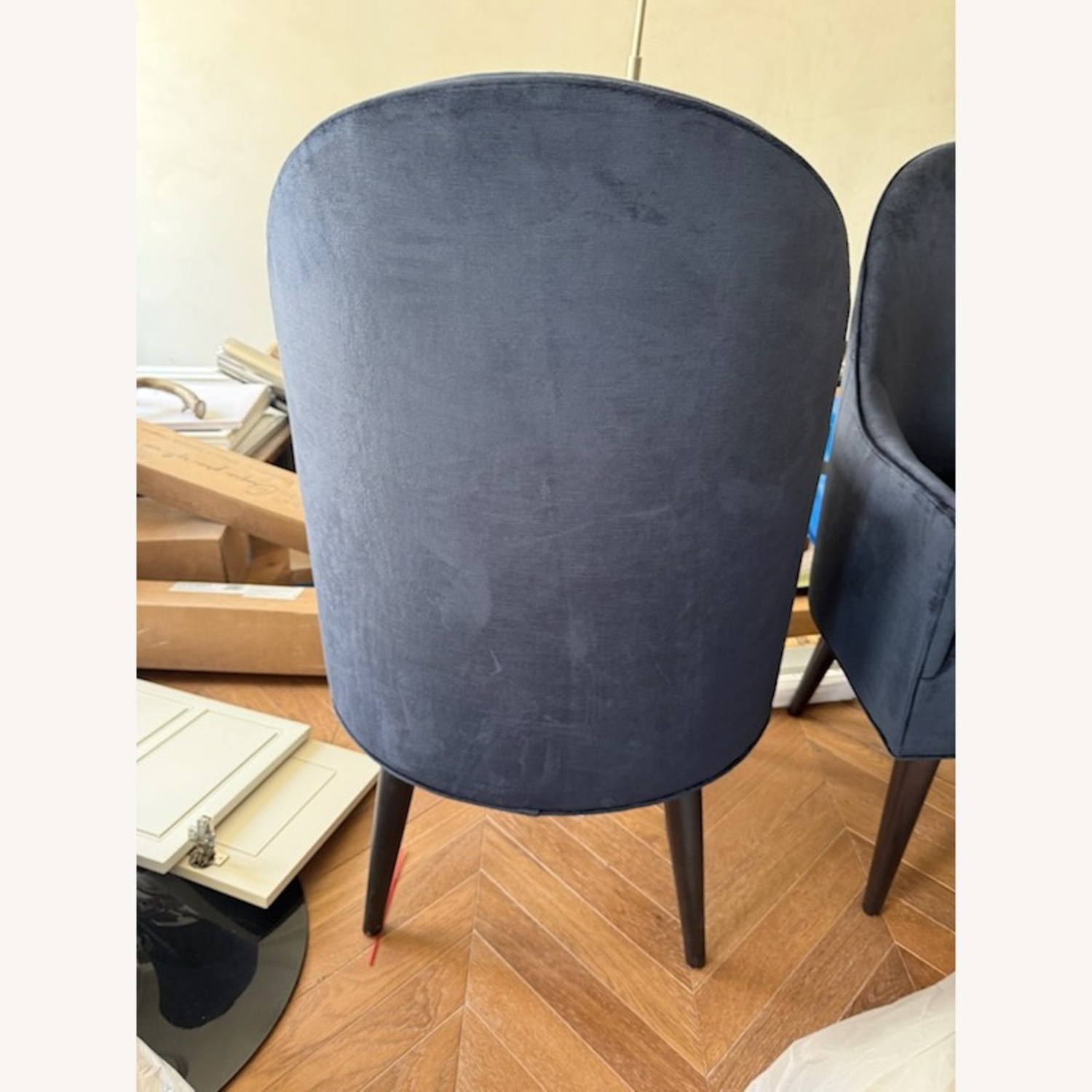 Mitchell Gold + Bob Williams Blue Dining Chairs - image-5