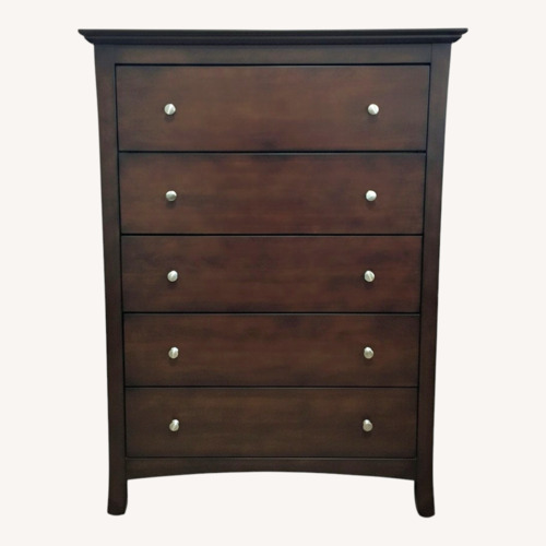 Used Solid Wood 5-Drawer Dresser for sale on AptDeco