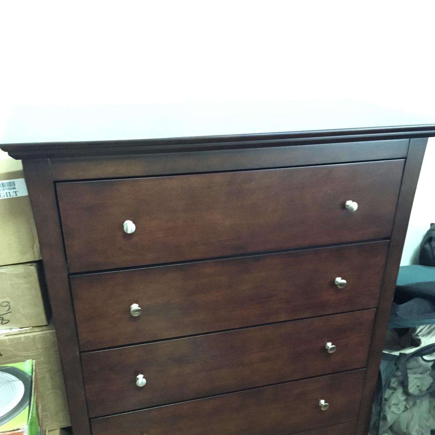 Solid Wood 5-Drawer Dresser - image-1