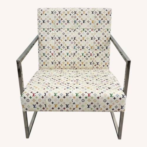 Used Louis Vuitton Multicolore Monogram Pattern Chair for sale on AptDeco
