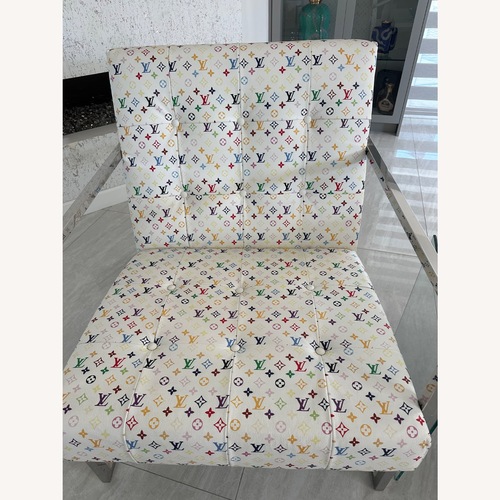 Used Louis Vuitton Multicolore Monogram Pattern Chair for sale on AptDeco