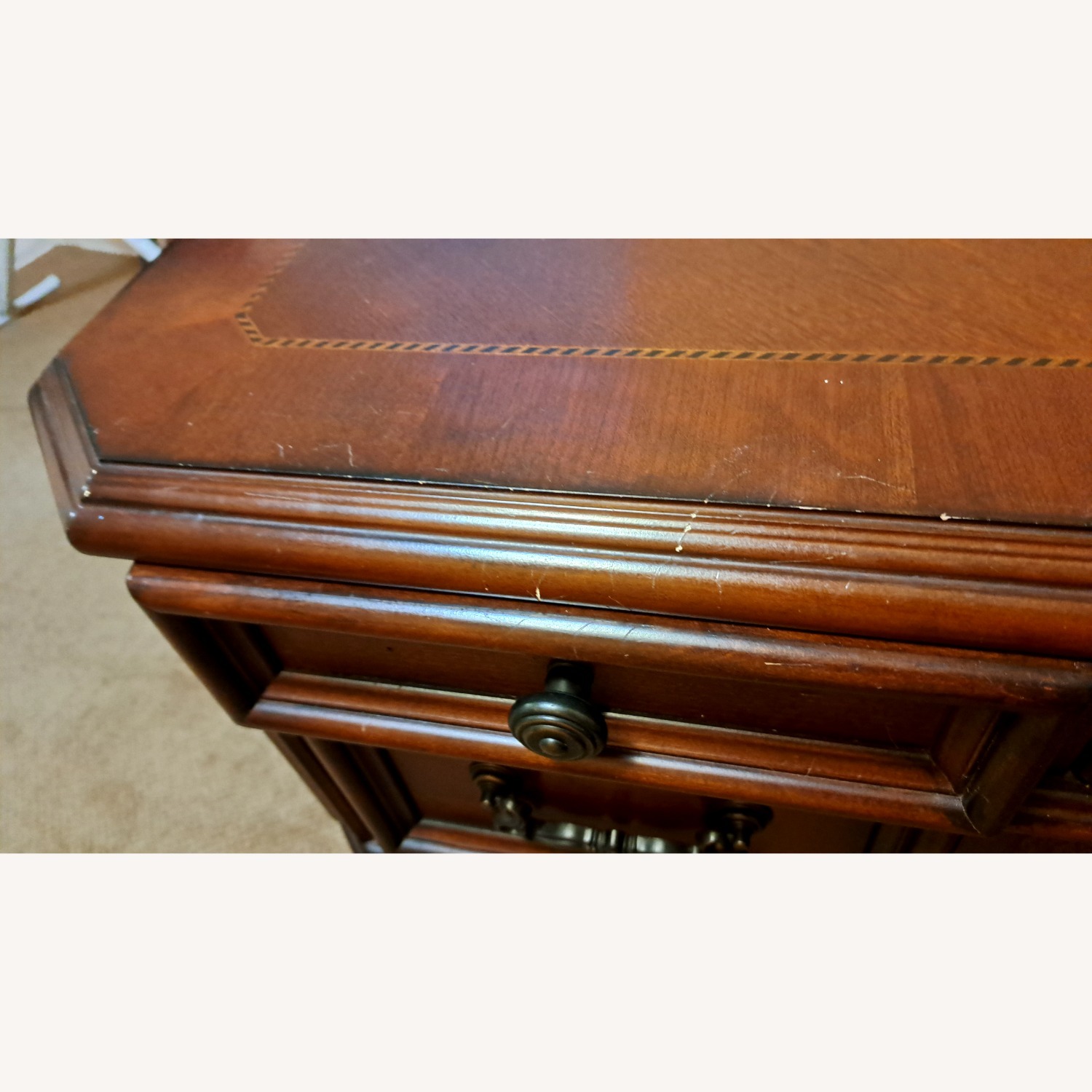 Cherry Brown Desk - image-5