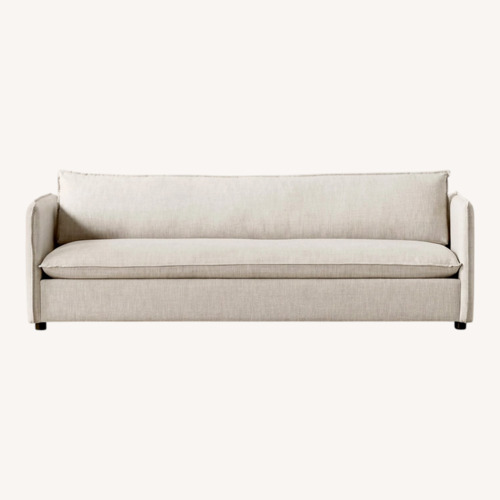 Used CB2 Corroy Natural Linen 3+ Seater Sofa for sale on AptDeco