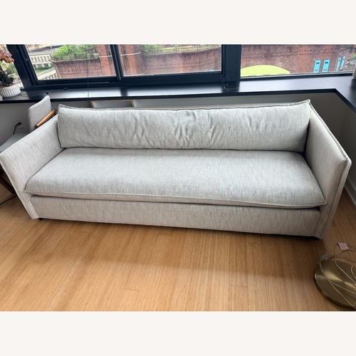 Used CB2 Corroy Natural Linen 3+ Seater Sofa for sale on AptDeco