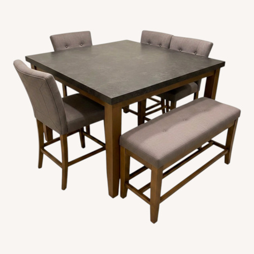 Used Bob's Discount Furniture Dining Set for sale on AptDeco