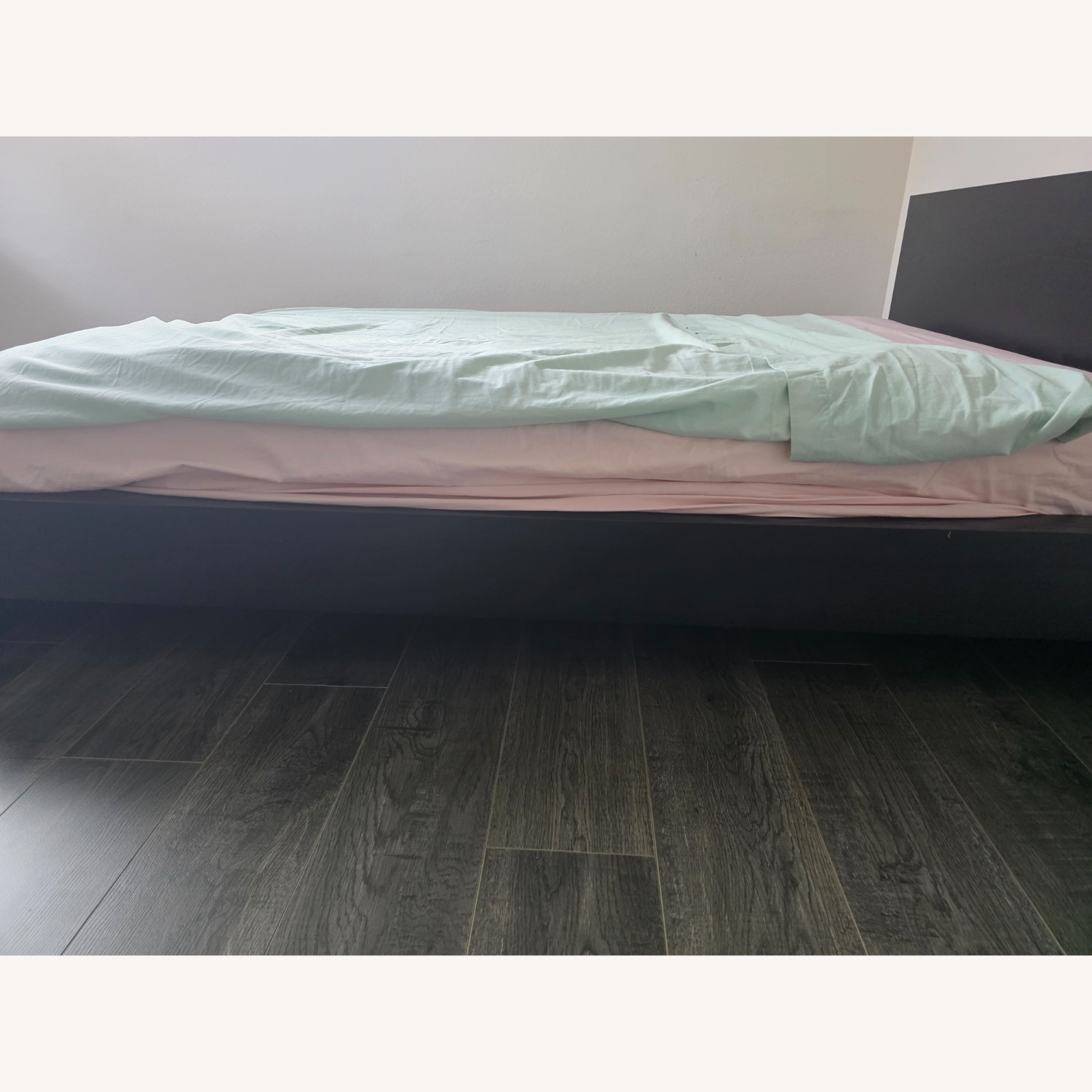 IKEA Dark Brown Wood Full Bed - image-3