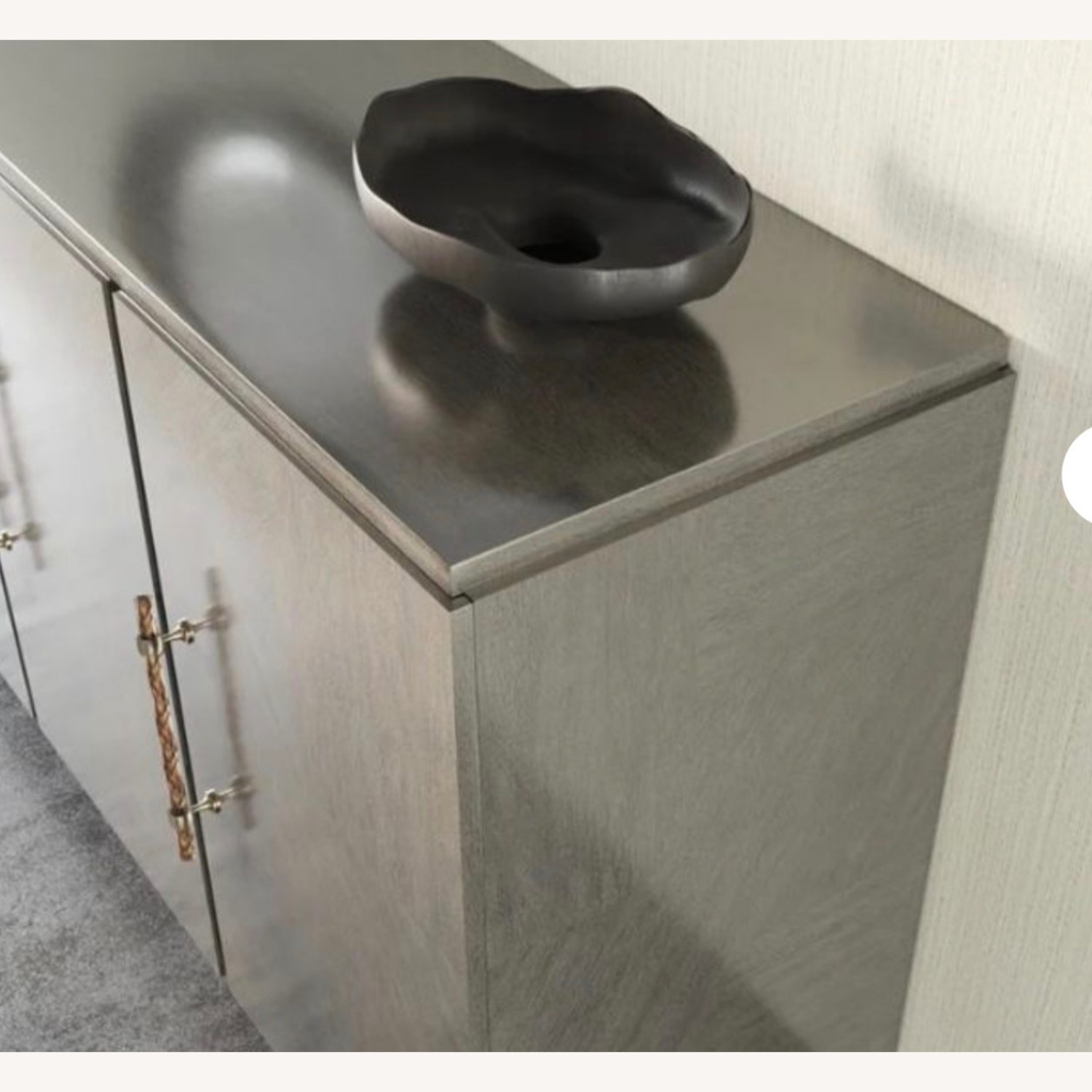 Madras Buffet in Grey/Gold - image-5