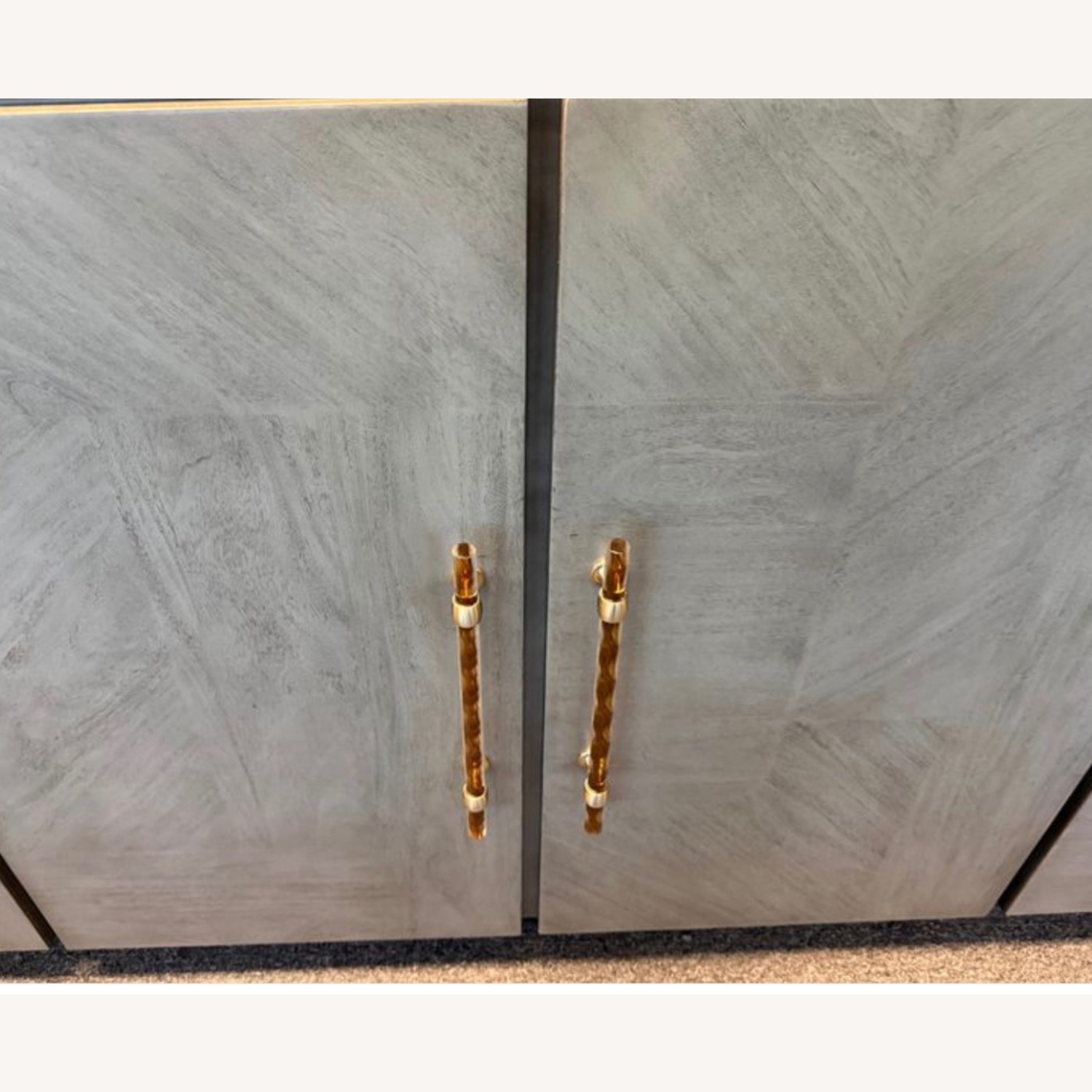 Madras Buffet in Grey/Gold - image-4