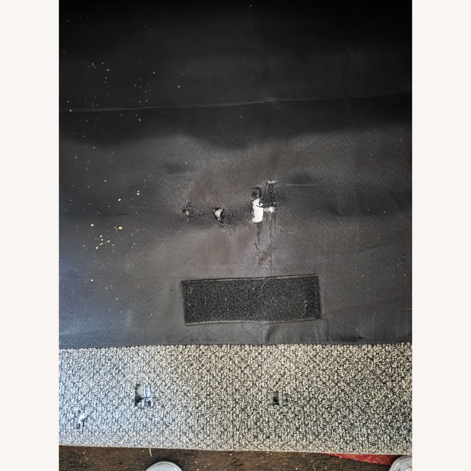 Dark Gray Fabric 2 Piece Sectional - image-7