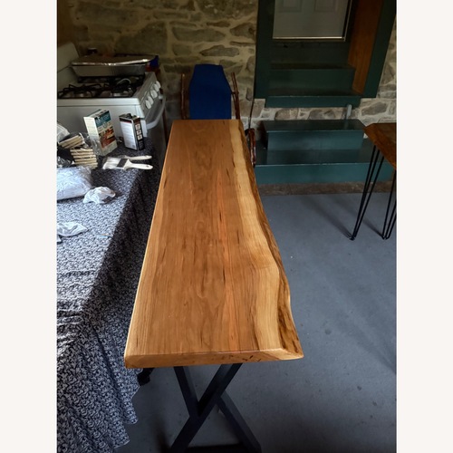 Used Natural Wood Coffee Table for sale on AptDeco