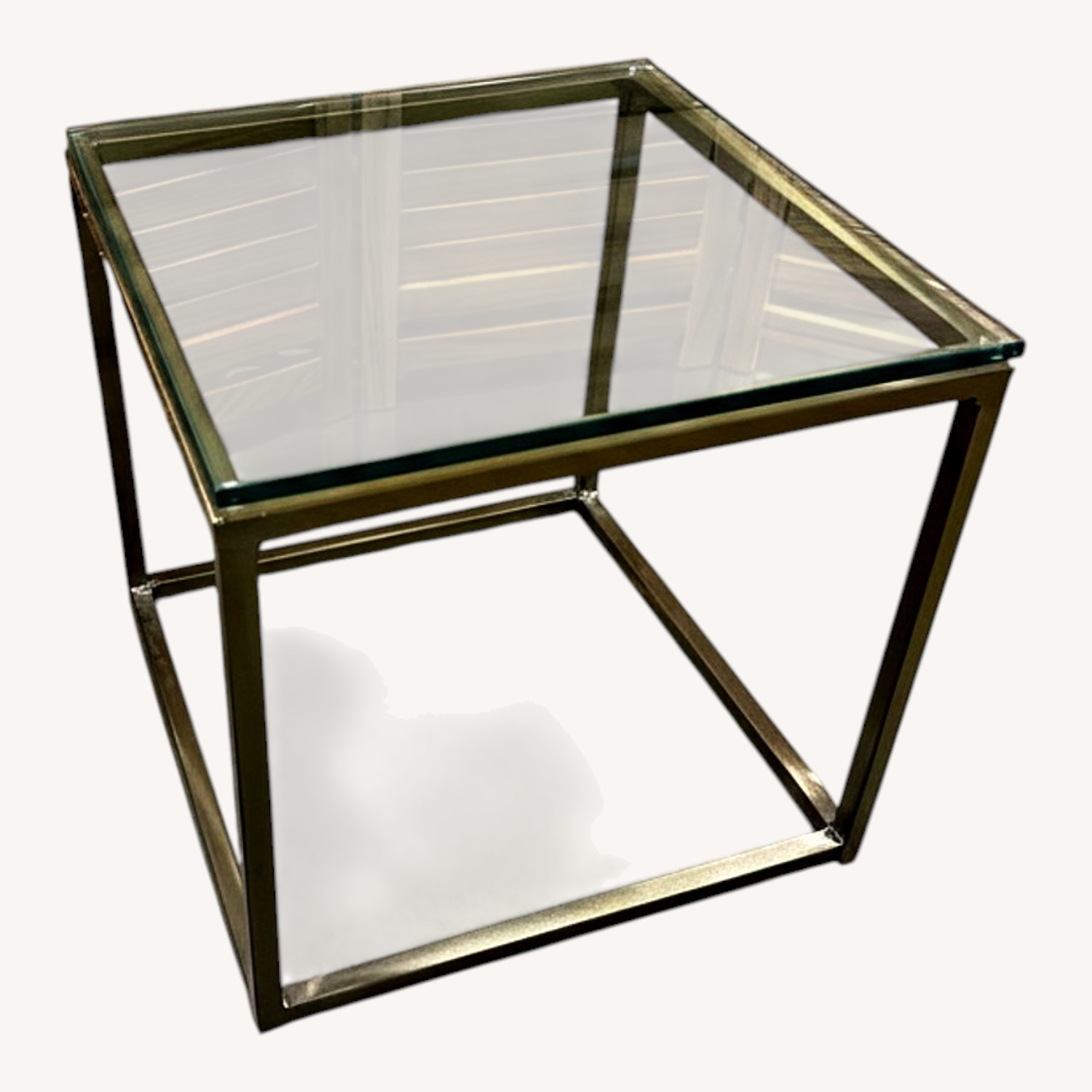 Johnston Casuals Furniture Transparent Side Table - image-0
