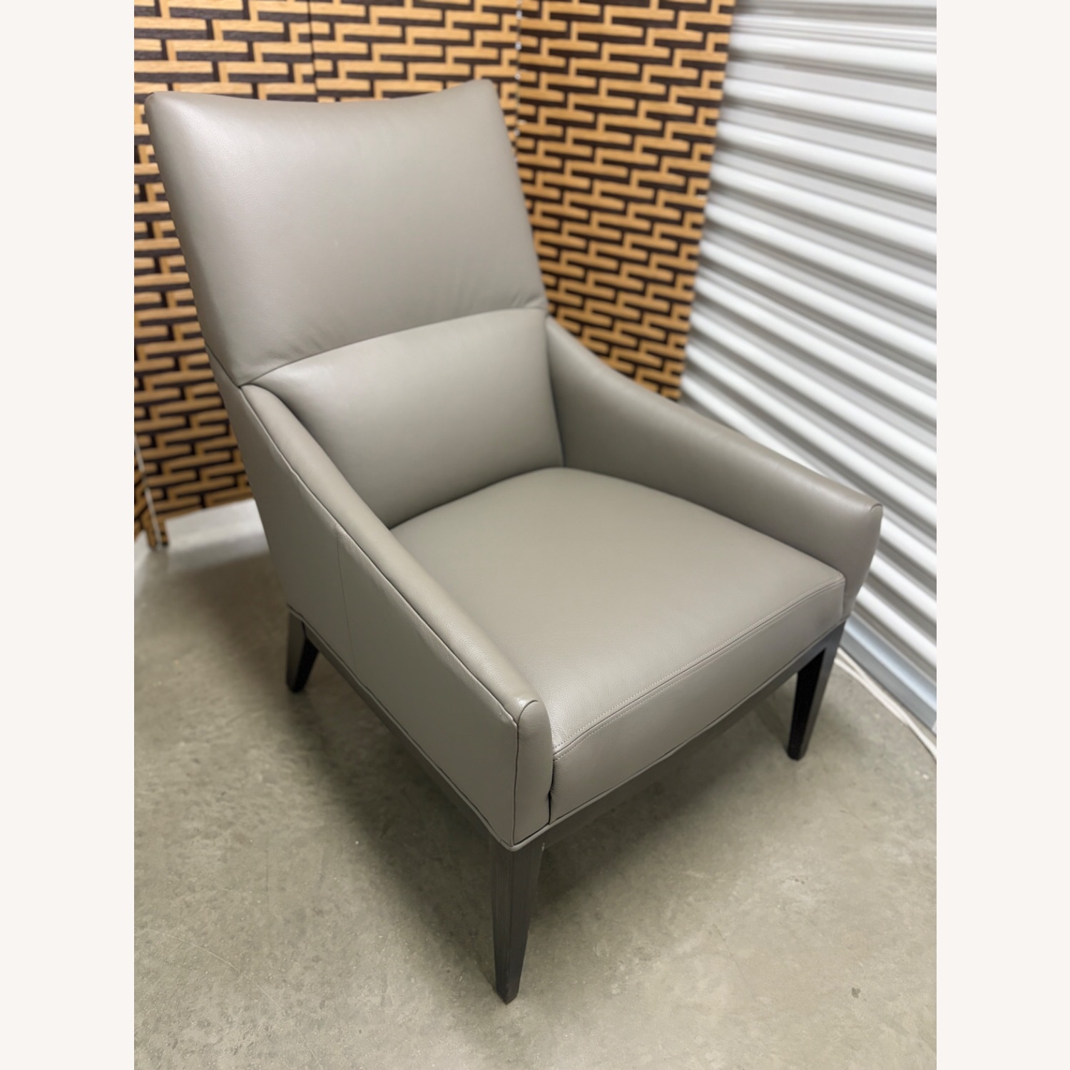CR Laine Furniture Leather Armchair - image-1