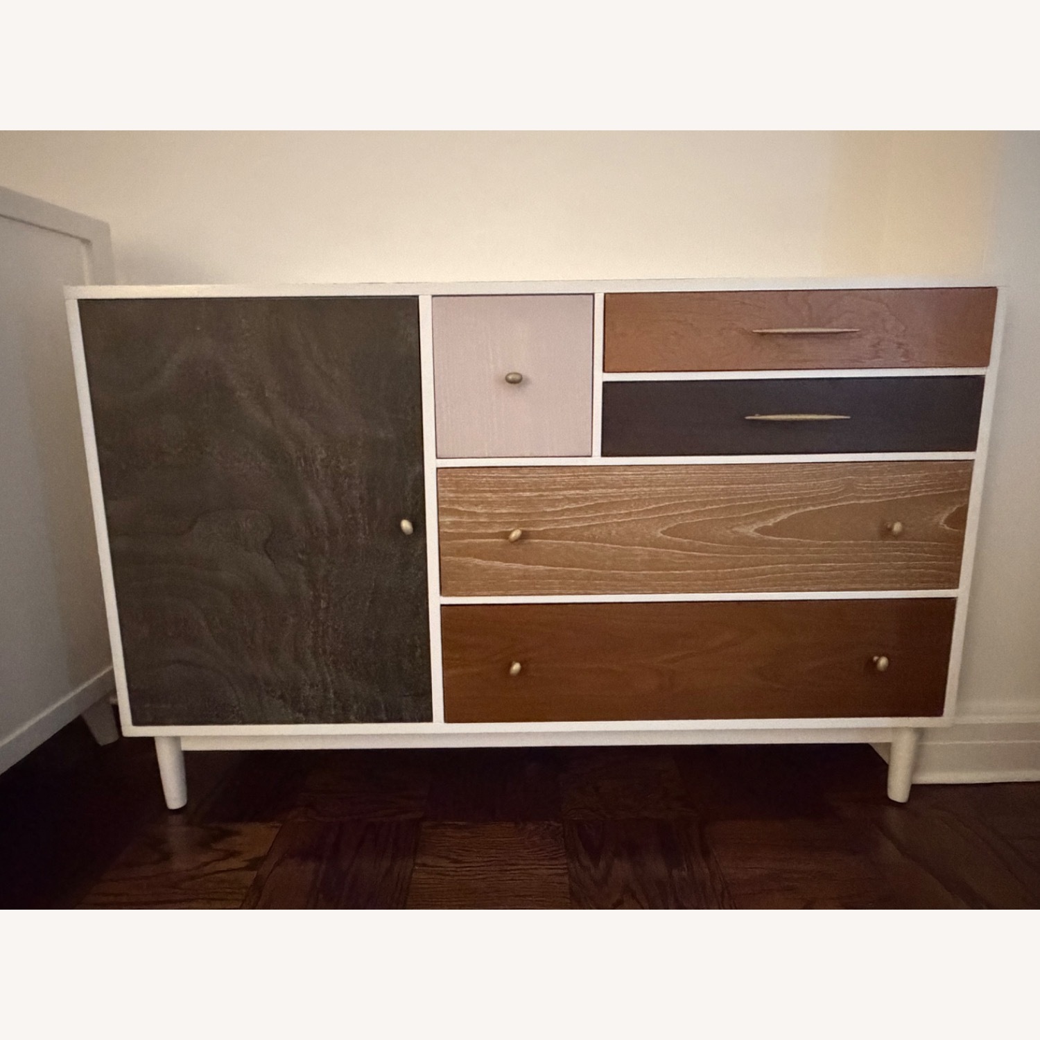 West Elm Patchwork Wood Dresser - image-1