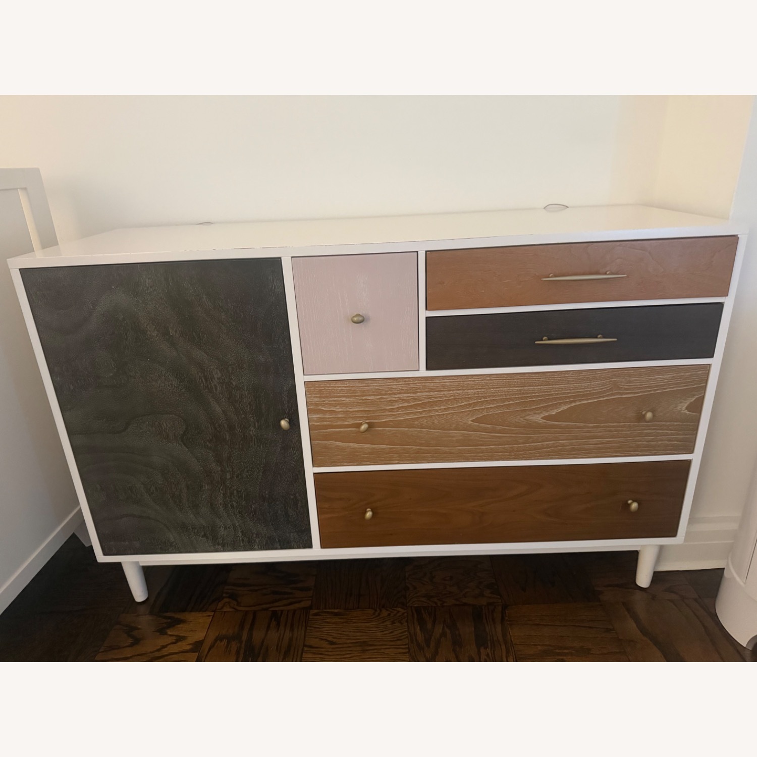 West Elm Patchwork Wood Dresser - image-2