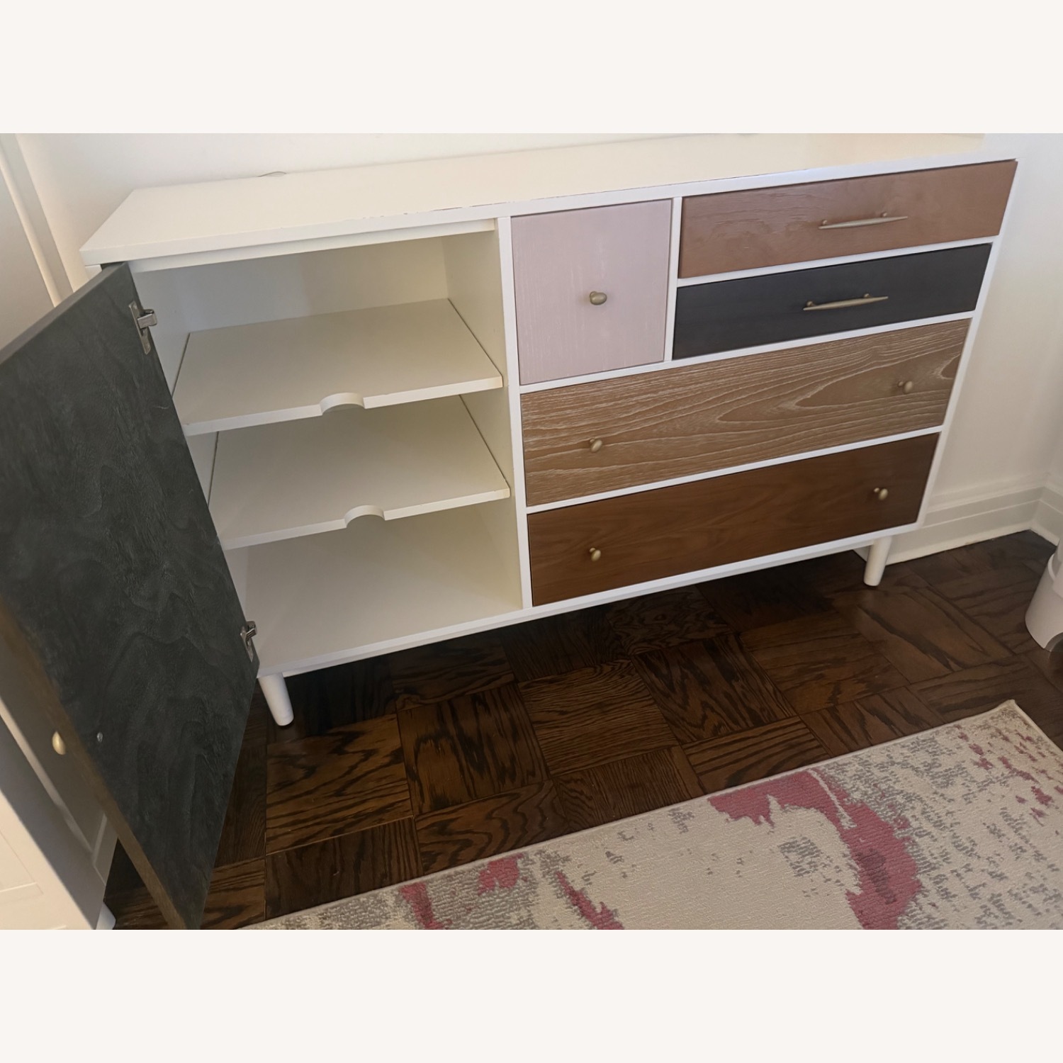 West Elm Patchwork Wood Dresser - image-6