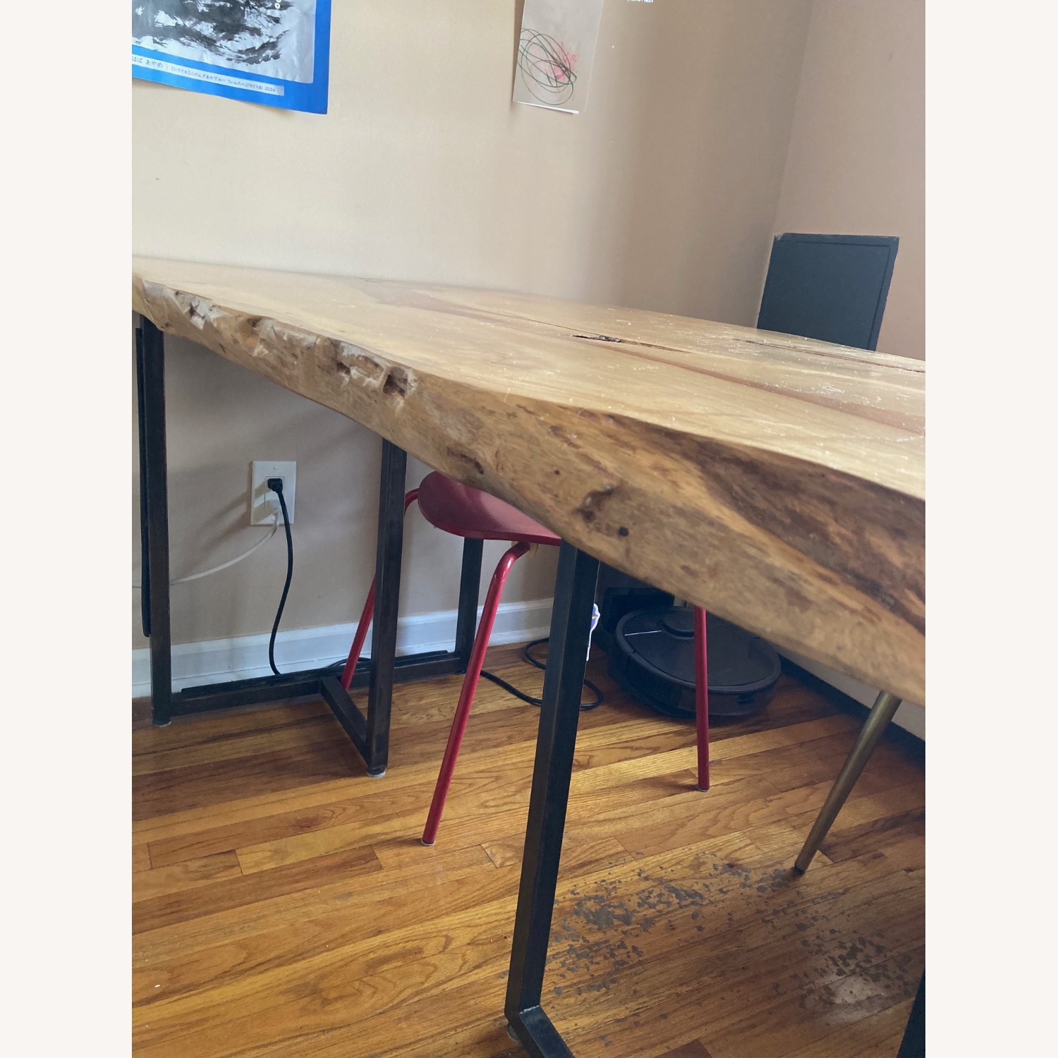 From The Source Natural Wood Dining Table - image-6