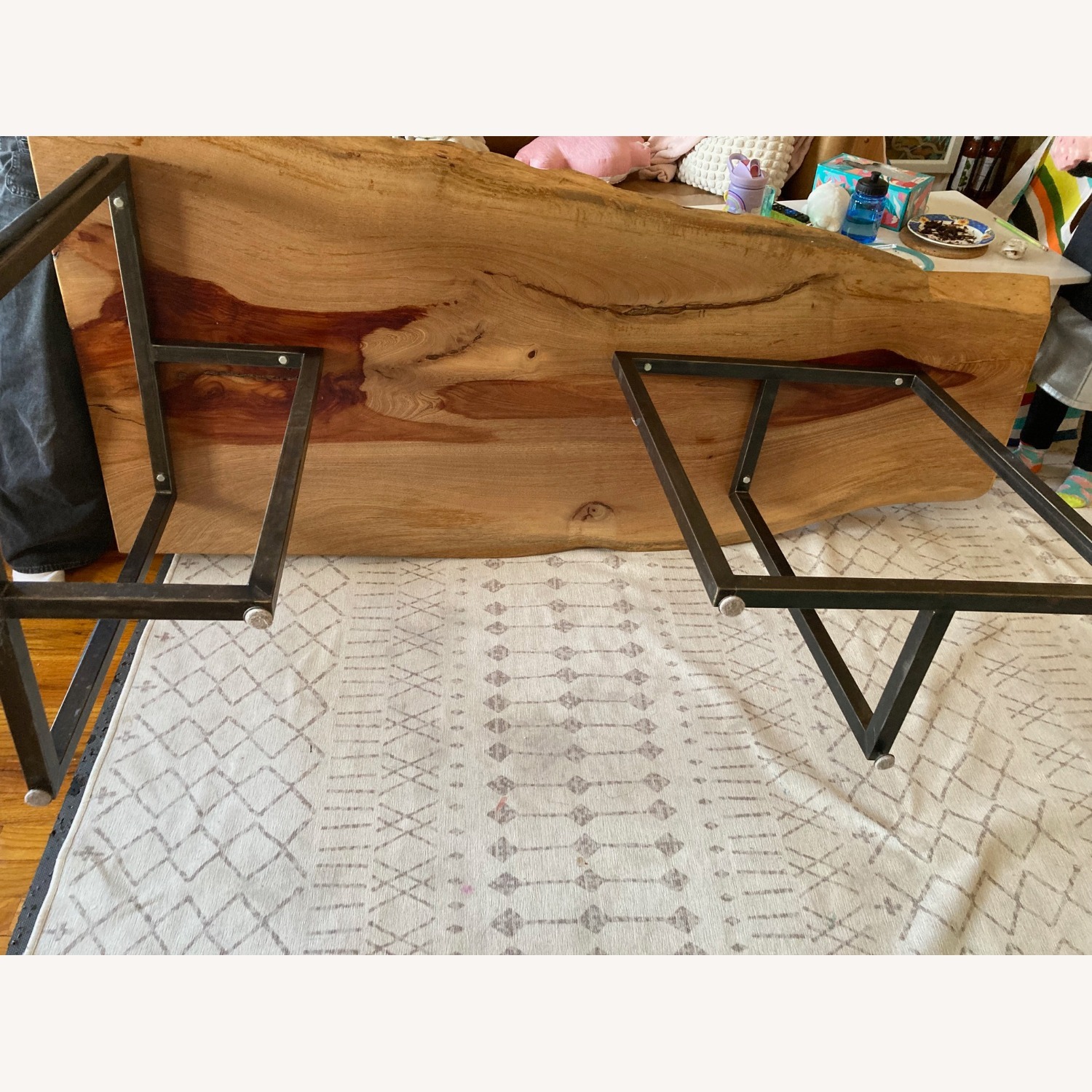 From The Source Natural Wood Dining Table - image-5