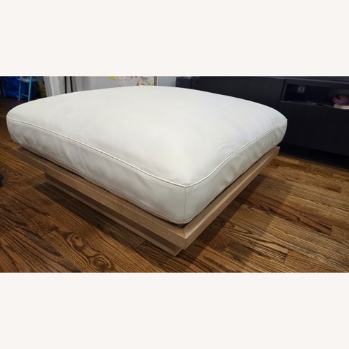 Used Herman Miller Pawson Drift Ottoman  for sale on AptDeco