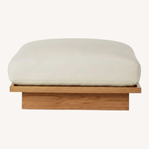 Used Herman Miller Pawson Drift Ottoman  for sale on AptDeco