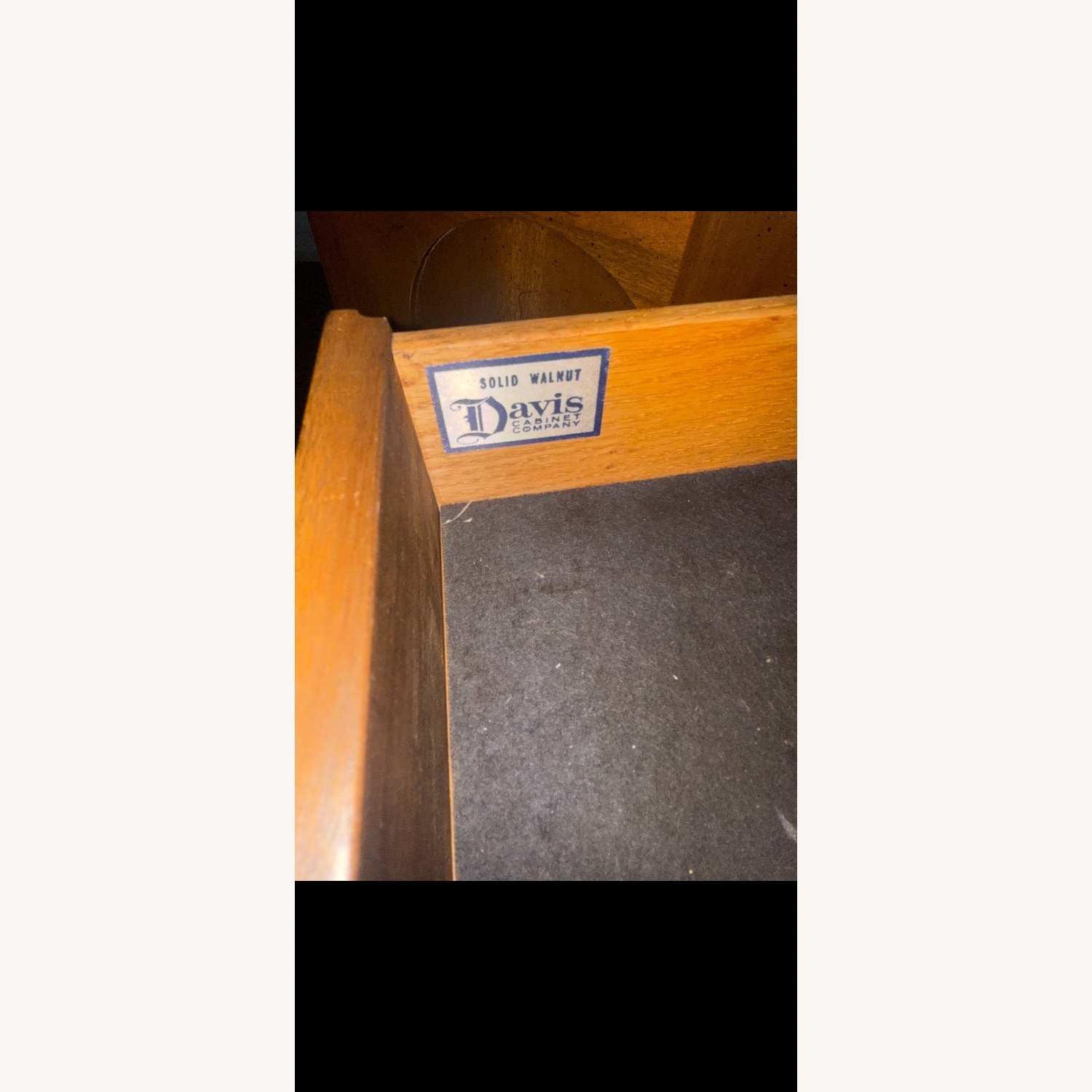 Davis Cabinet Company Walnut Wood china cabinet  - image-4