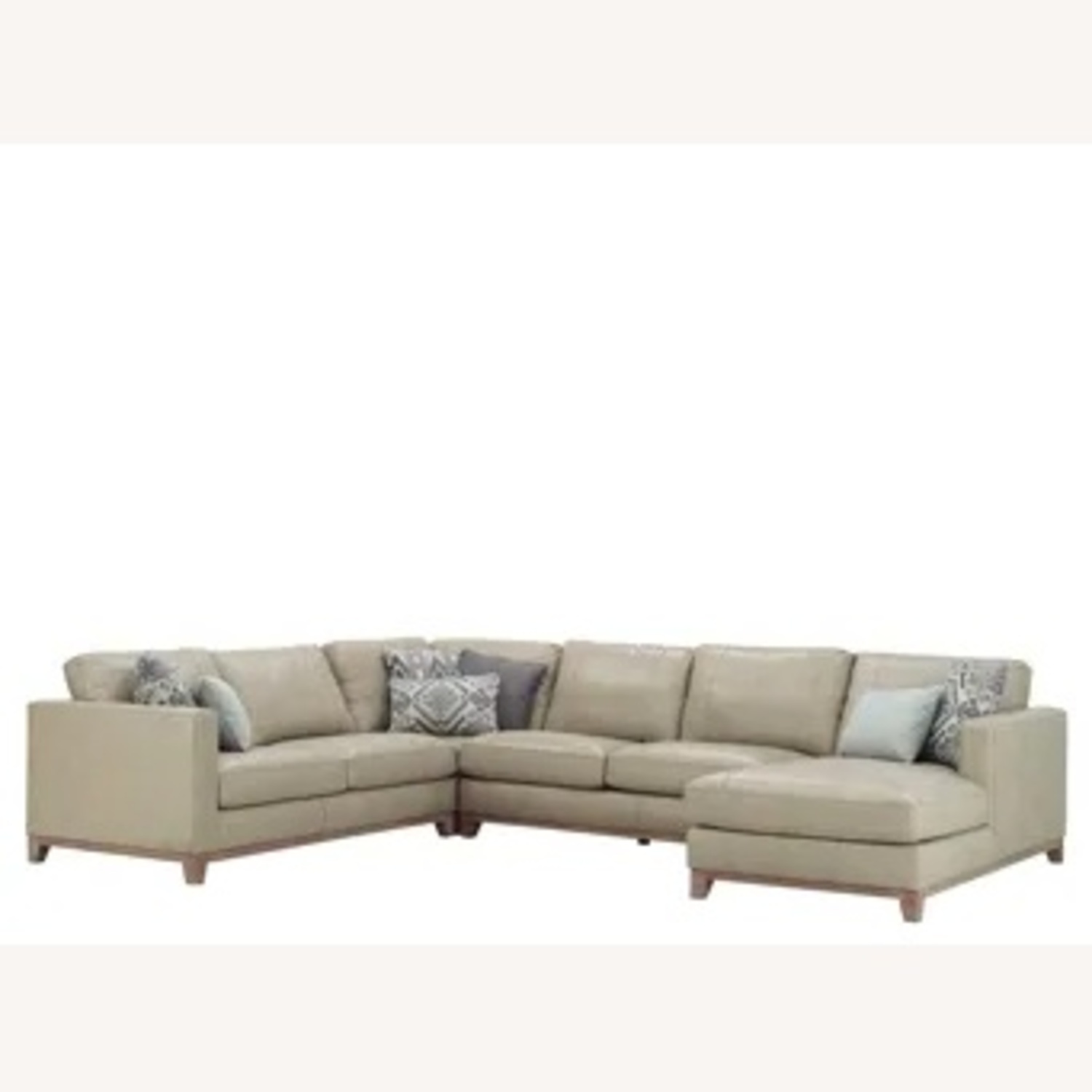 Raymour & Flanigan Sectional 4 Pcs - image-4