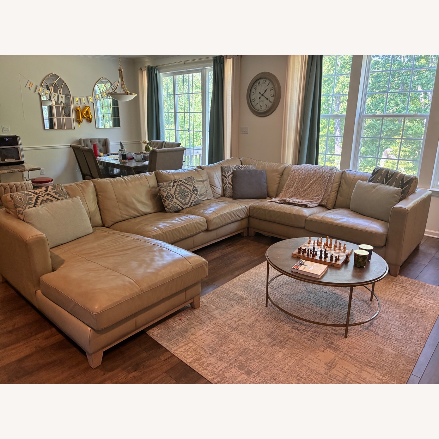 Raymour & Flanigan Sectional 4 Pcs - image-1