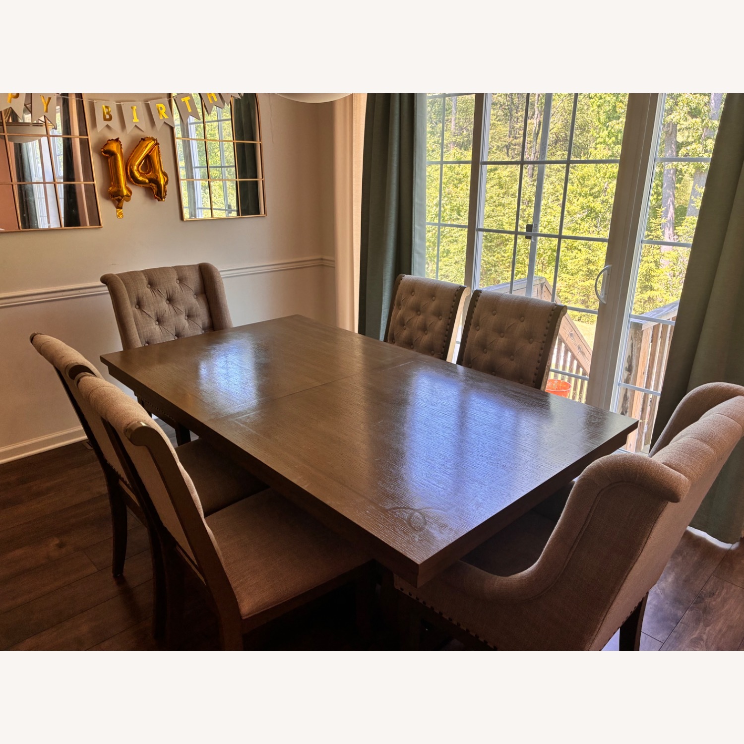 Raymour & Flanigan Lorient Dining Table - image-3