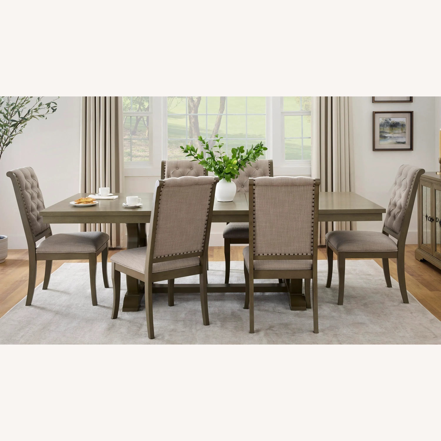 Raymour & Flanigan Lorient Dining Table - image-5