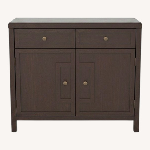 Used Imperial 2-Drawer Cabinet Chocolate Brown for sale on AptDeco
