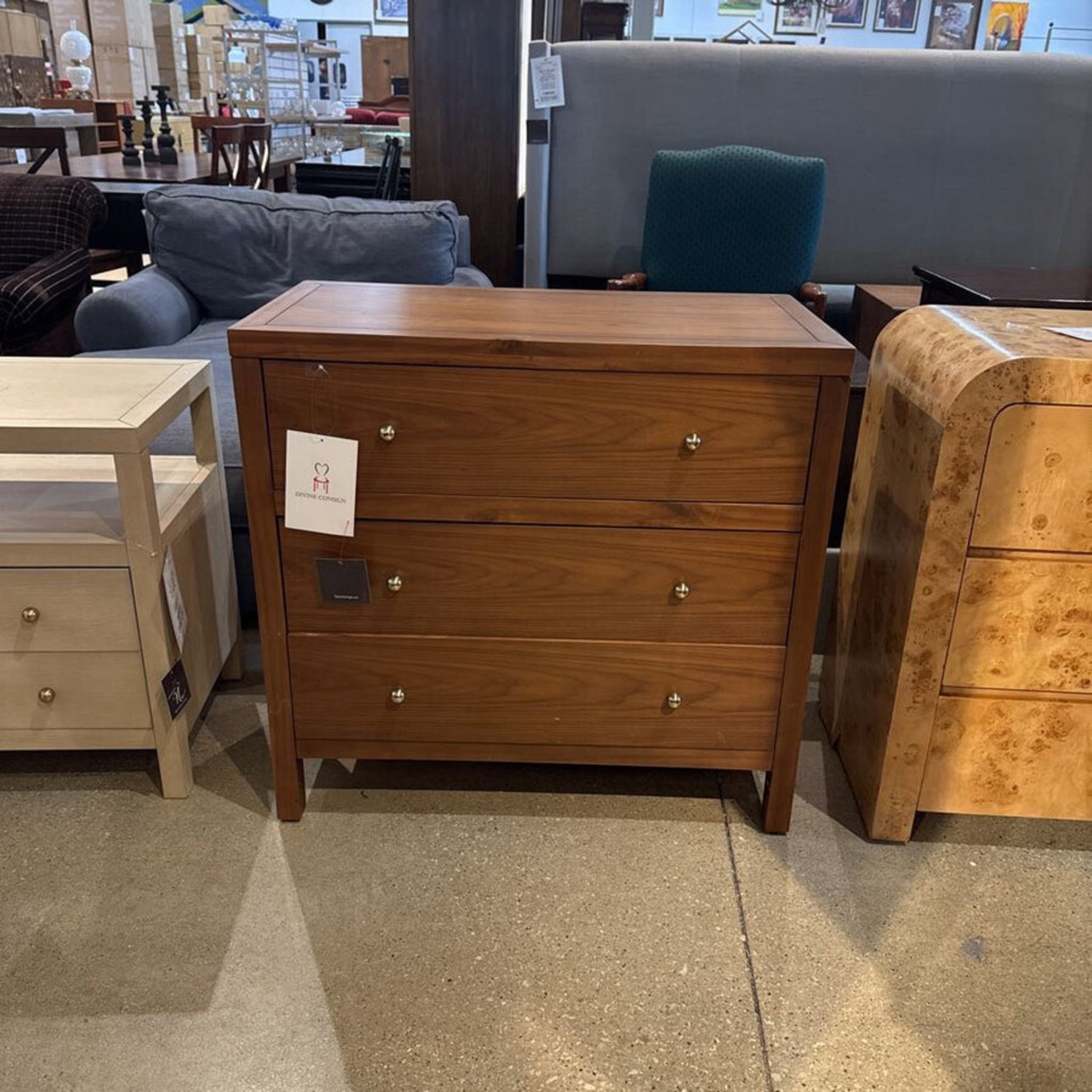 Celine 3-Drawer Chest Dresser - image-1