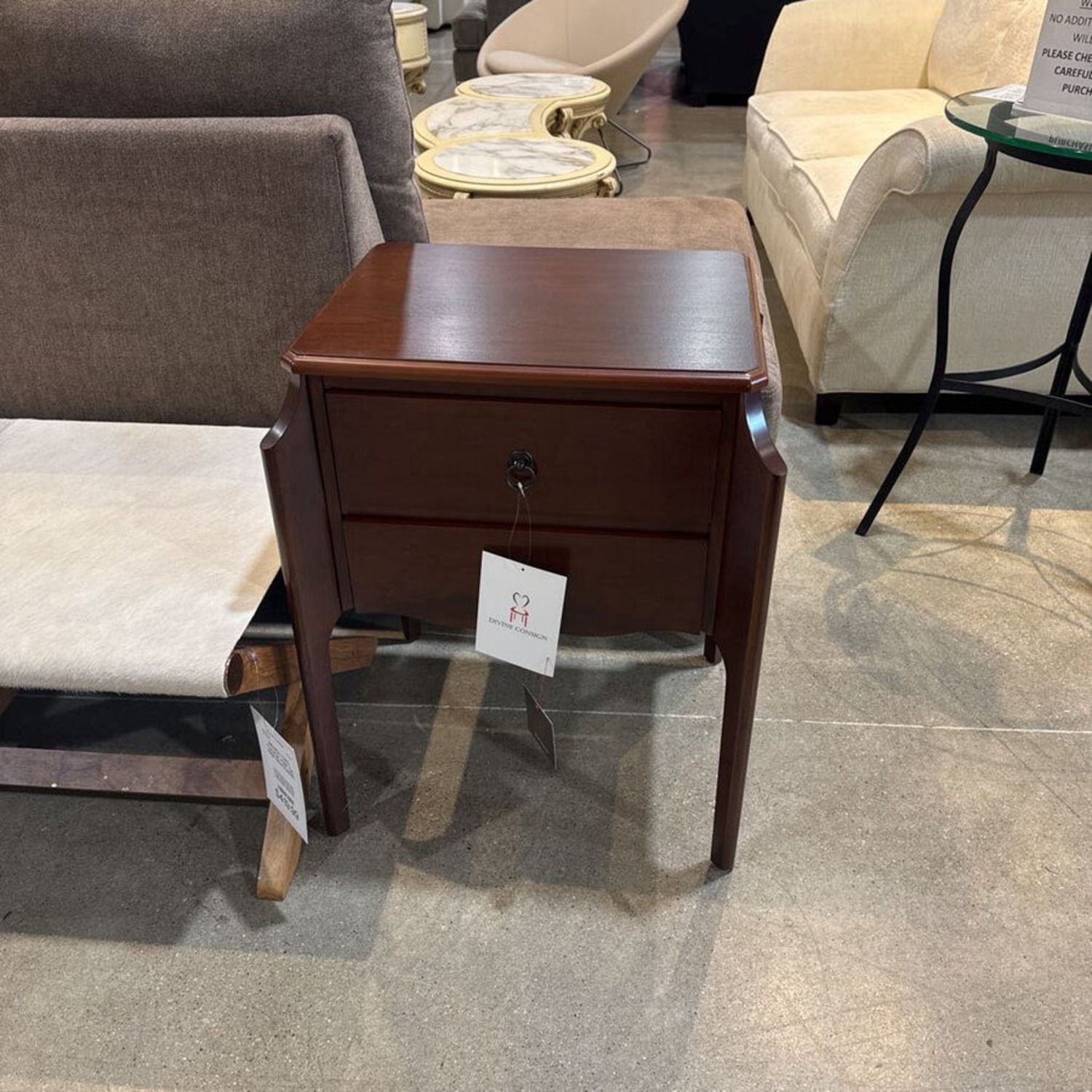 Wilshire 2-Drawer Side Table - image-2