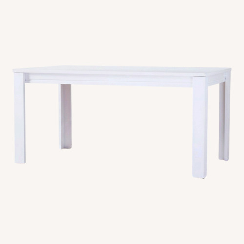 Used Crate & Kids White Wood Desk for sale on AptDeco