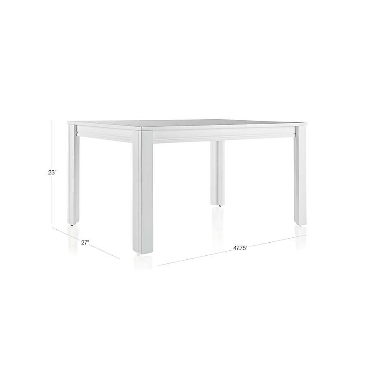 Crate & Kids White Wood Desk - image-2