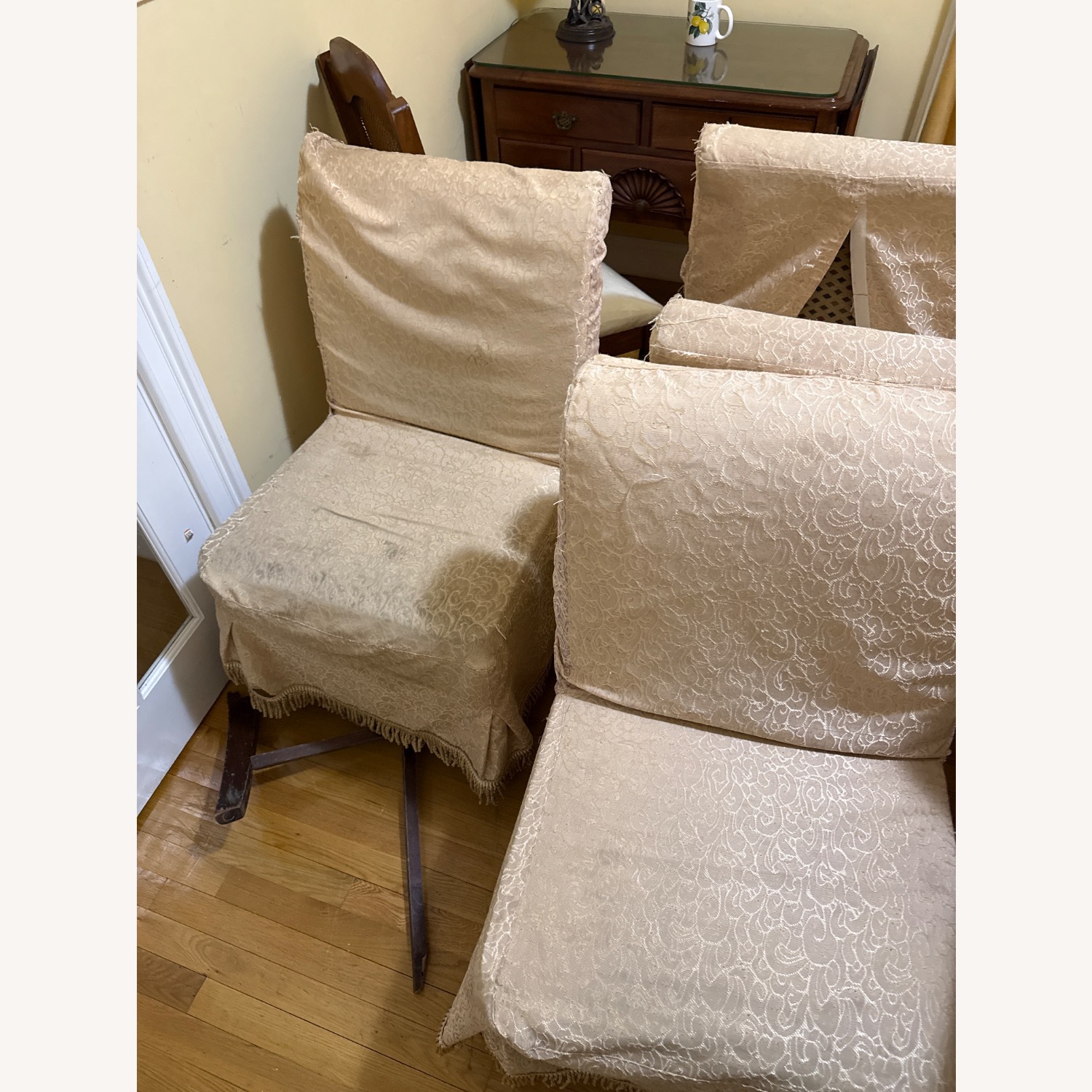 Light Brown Dining Chairs - image-2