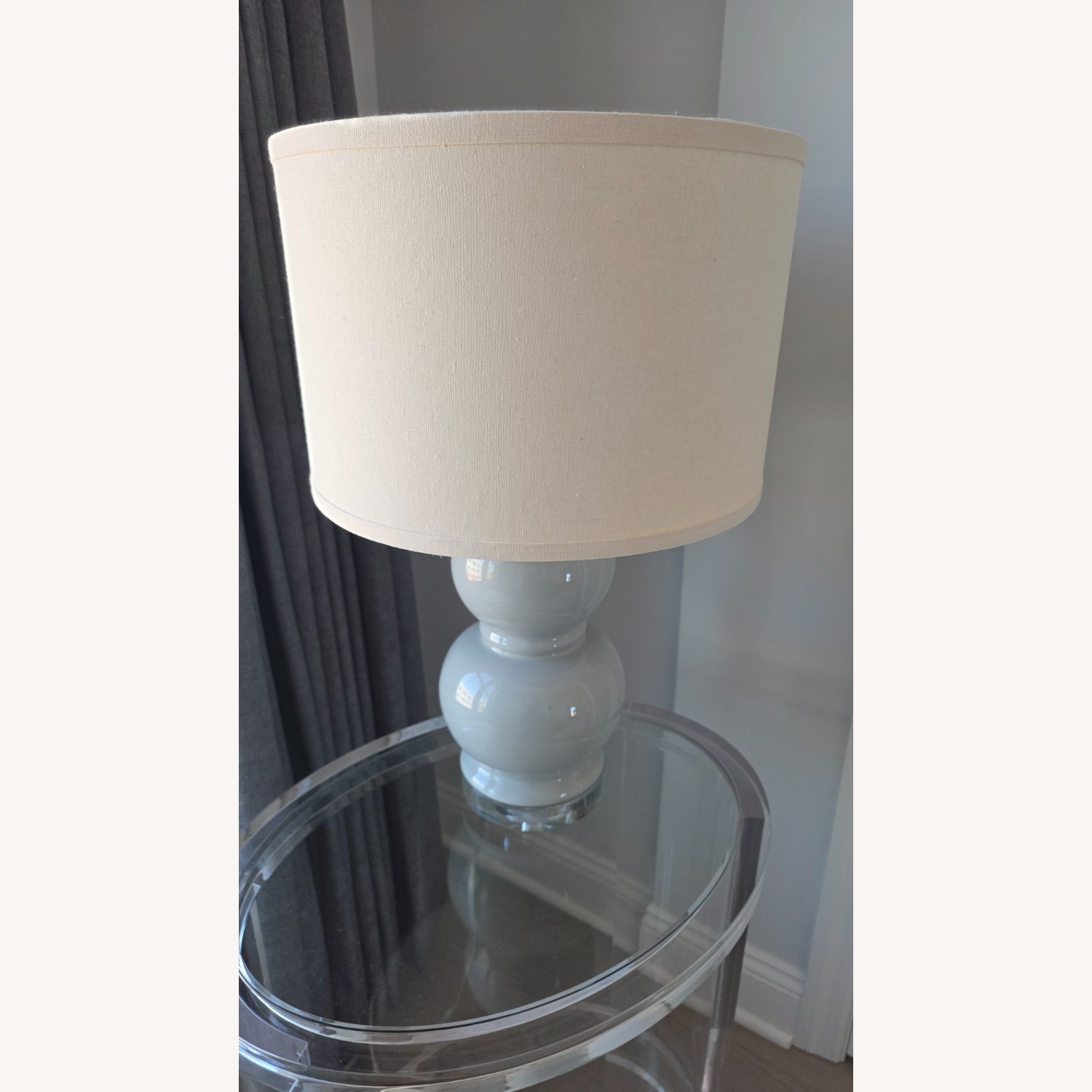 Interlude Home Marcel Acrylic Side Table - image-1