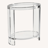 Interlude Home Marcel Acrylic Side Table