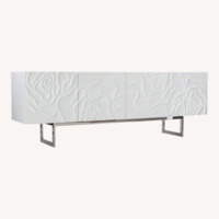 Bernhardt Penrose Credenza White Sideboard