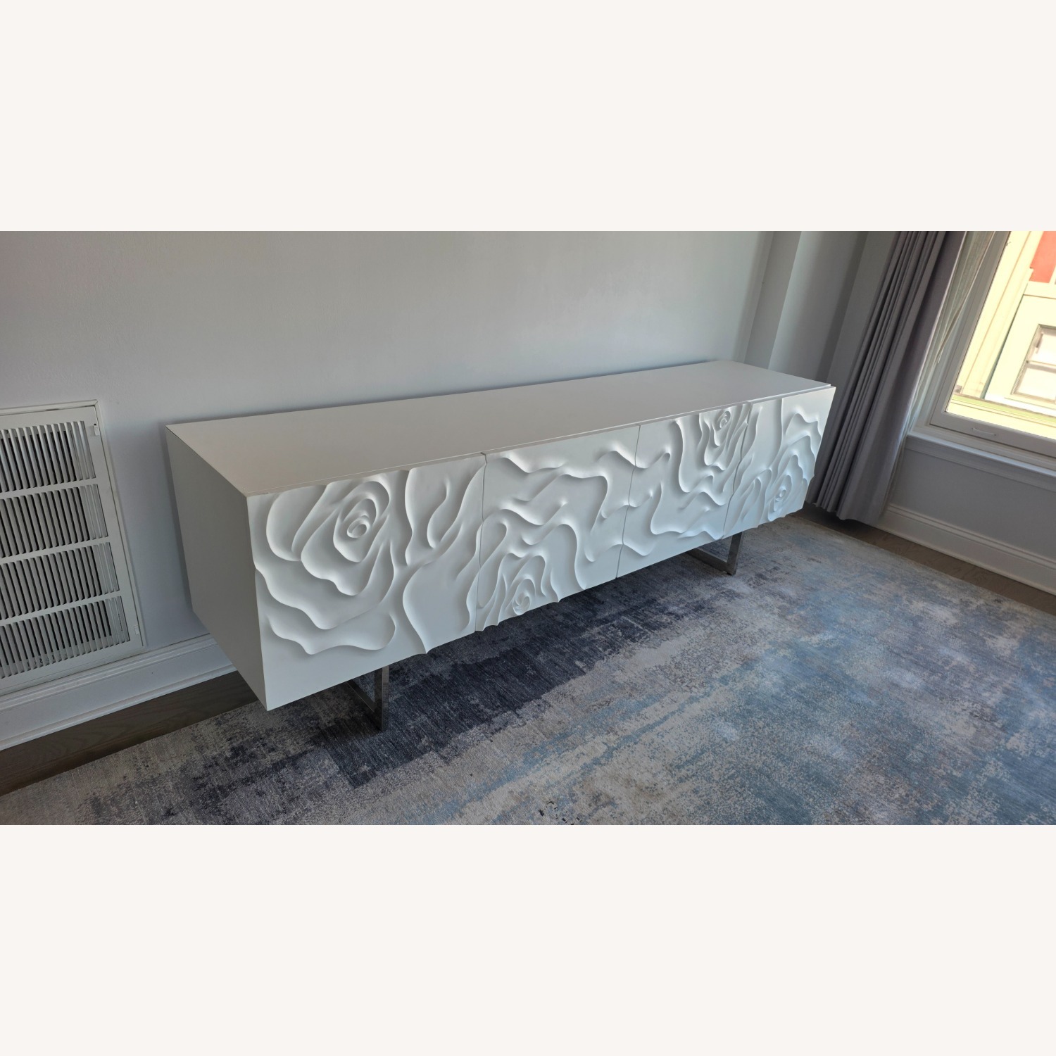 Bernhardt Penrose Credenza White Sideboard - image-1