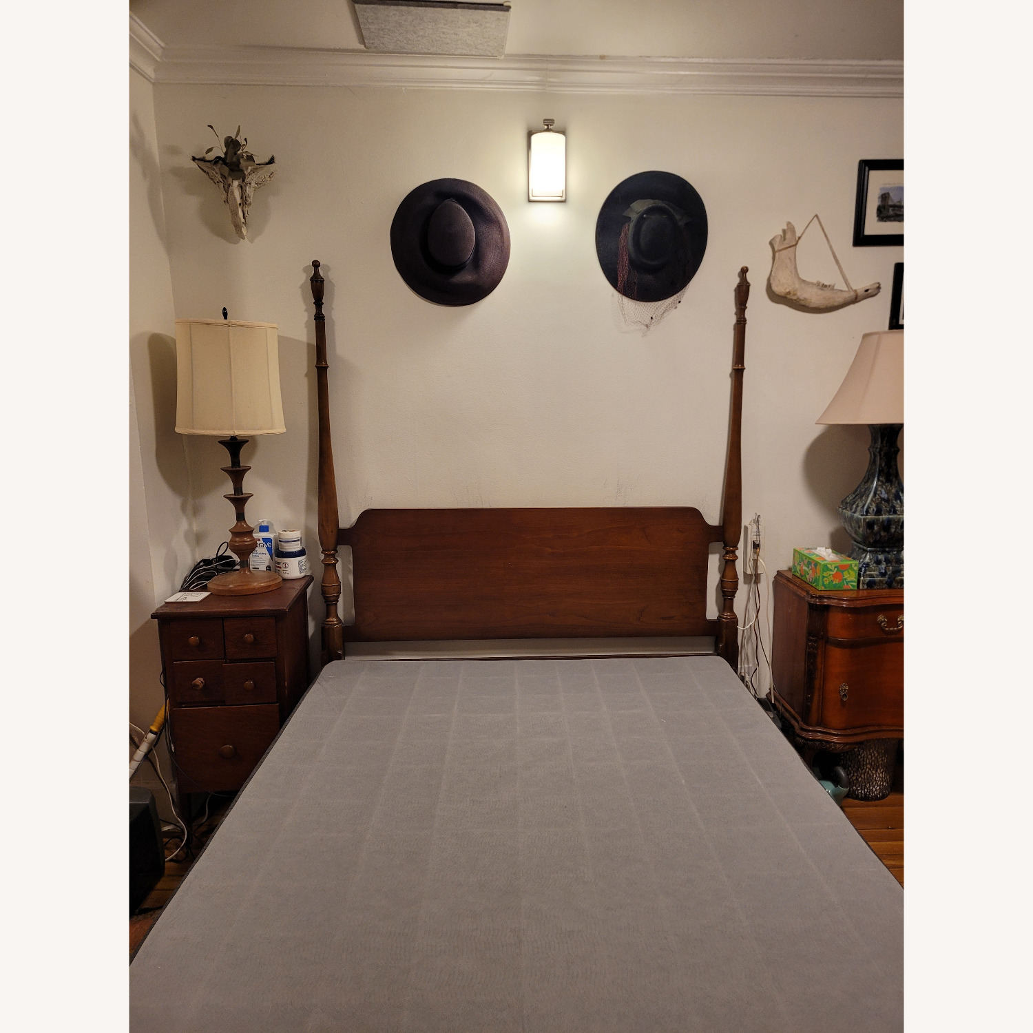 Vintage Four Poster Full Bed - image-2